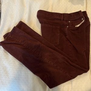 J. Crew 770 corduroy pants 36x32